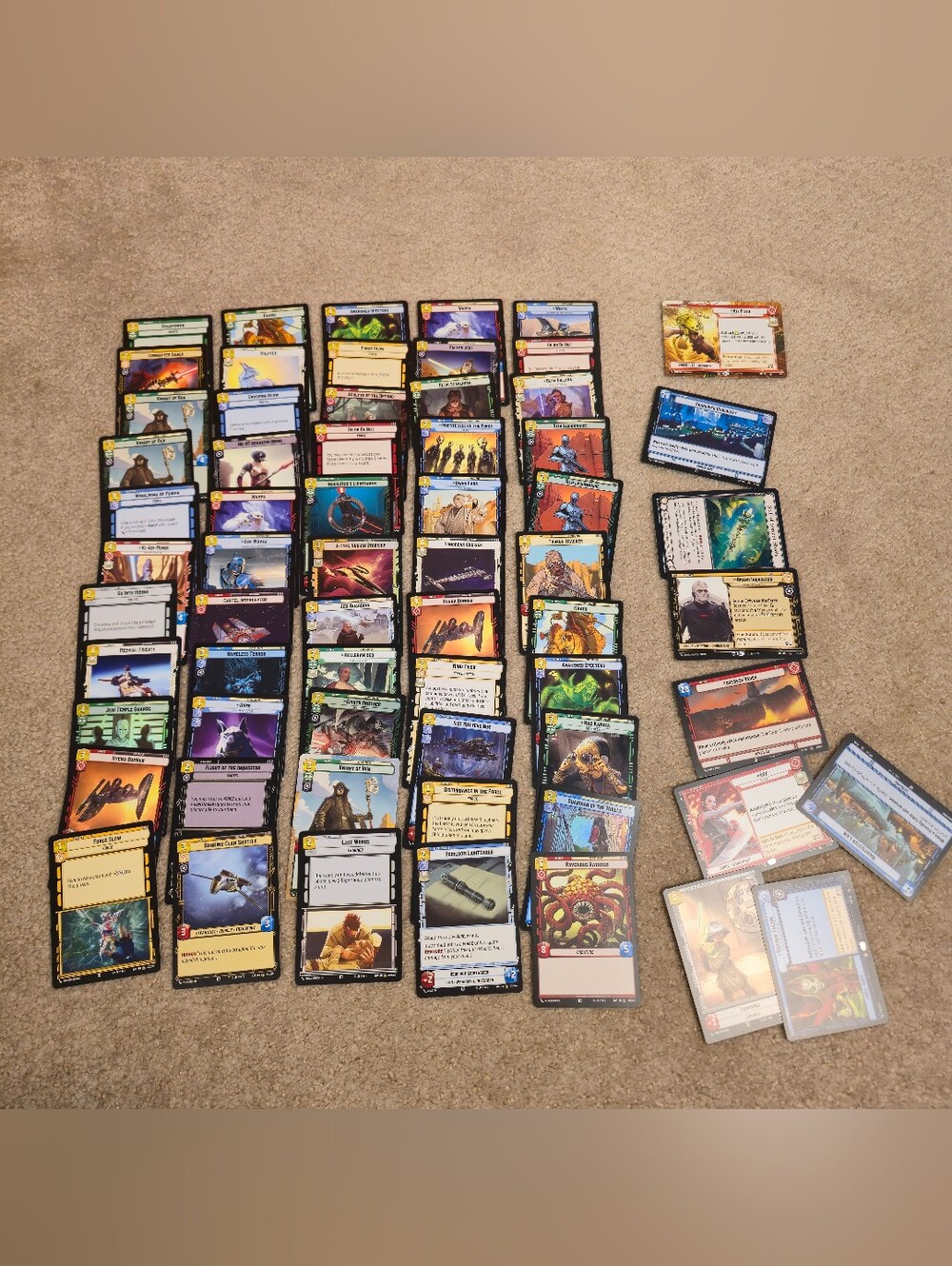 Star Wars: Unlimited trading cards 60+
